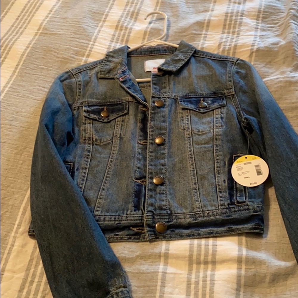 Juniors Blue jean jacket